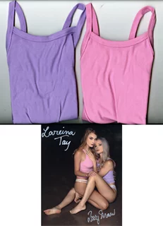 Roxy and Lareina autograph