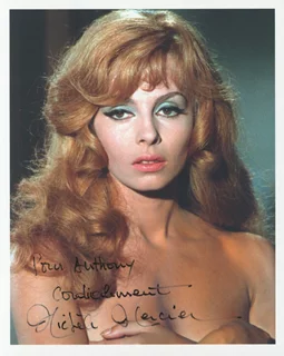 Michele Mercier autograph