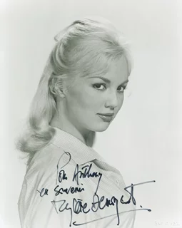 Mylene Demongeot autograph