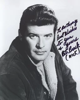 Peter Breck autograph