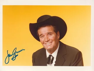 James Garner autograph