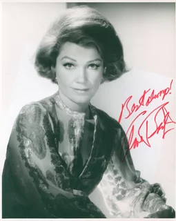 Anne Baxter autograph