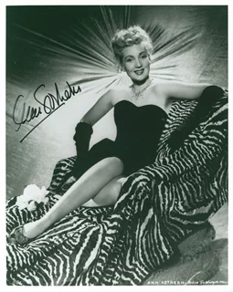 Ann Sothern autograph