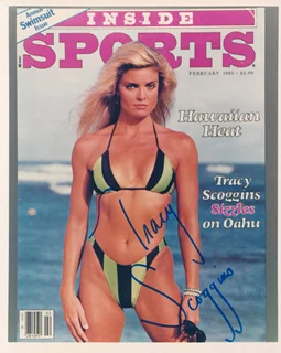 Tracy Scoggins autograph