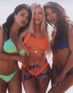 Elena Romanova autograph