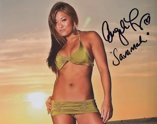 Angela Fong autograph