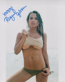 Raquel Gibson autograph