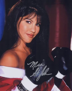 Mia St. John autograph