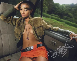 Bai Ling autograph