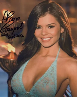 Alana Campos autograph