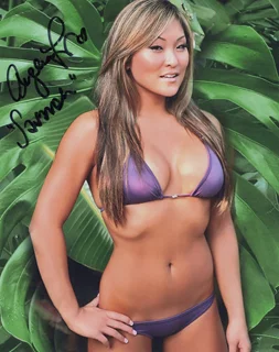 Angela Fong autograph