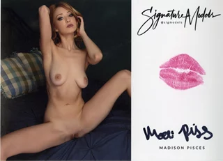 Madison Pisces autograph