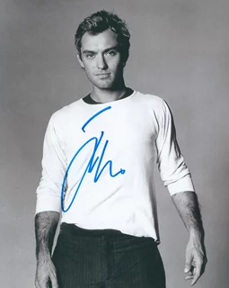Jude Law autograph