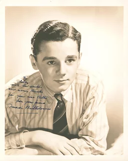 Freddie Bartholomew autograph