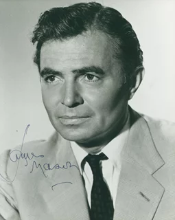James Mason autograph