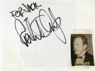Robert Culp autograph