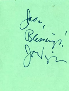 Jon Voight autograph