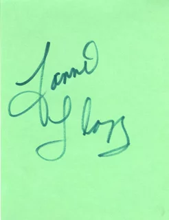 Fannie Flagg autograph