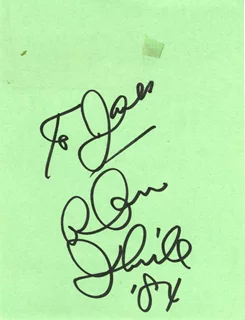 Alan Thicke autograph