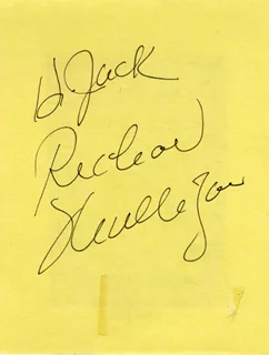 Richard Mulligan autograph