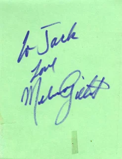 Melissa Gilbert autograph