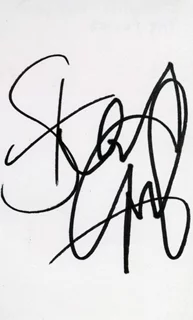 Stewart Copeland autograph