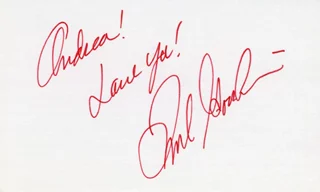 Frank Gorshin autograph