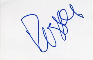 Russell Brand autograph