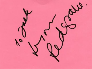 Lynn Redgrave autograph