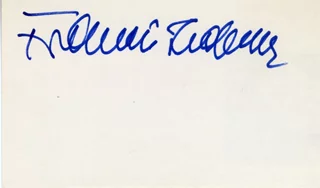 Francis Lederer autograph