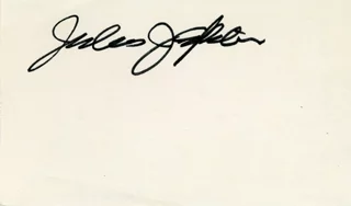 Jules J. Epstein autograph