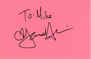 Jennifer Morrison autograph