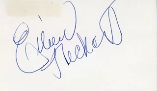 Eileen Heckart autograph