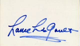 Lance LeGault autograph