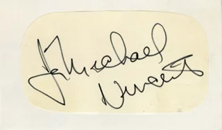 Jan-Michael Vincent autograph