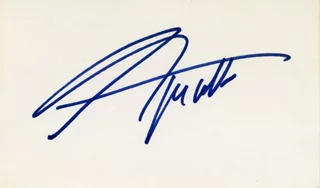 Charles Aznavour autograph