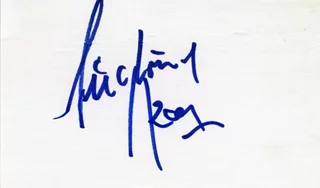 Siegfried Fischbacher autograph