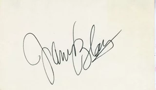 Janet Blair autograph