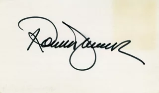 Robert Donner autograph