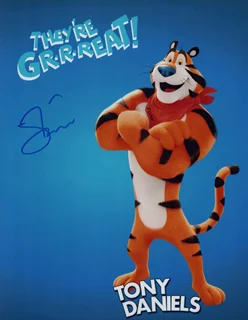 Tony Daniels autograph