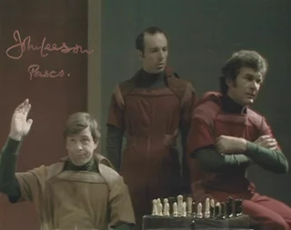 John Leeson autograph