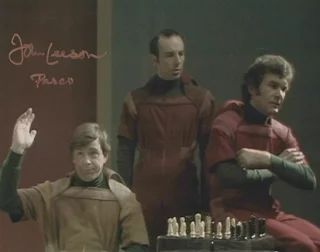 John Leeson autograph