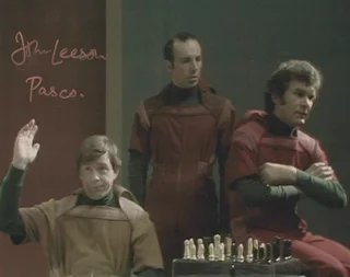 John Leeson autograph