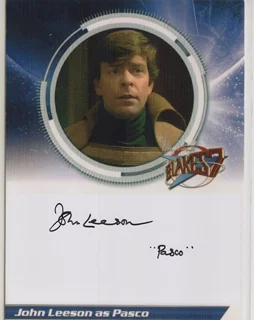 John Leeson autograph