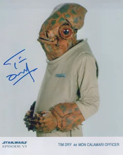 Tim Dry autograph