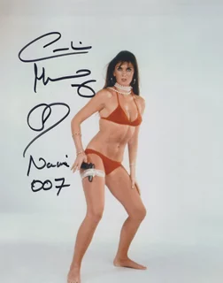 Caroline Munro autograph