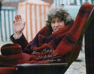 Tom Baker autograph