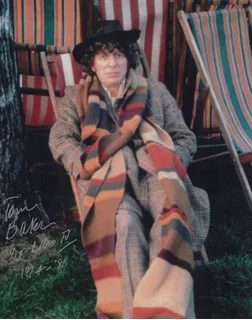 Tom Baker autograph