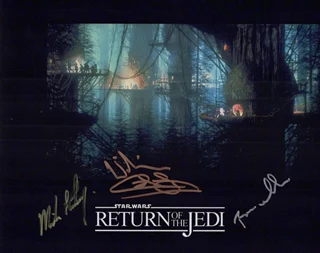 Return of the Jedi autograph