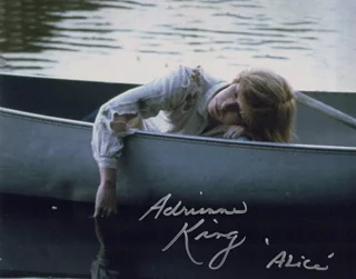 Adrienne King autograph